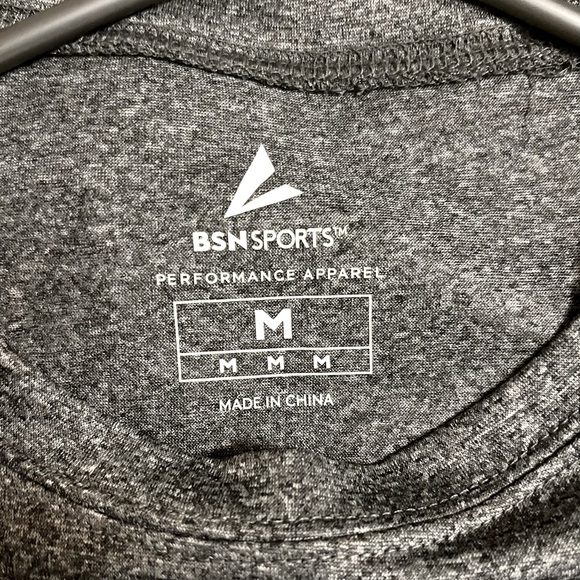 BSN Sports Athletic White T-Shirt Size Medium - Picture 2 of 4